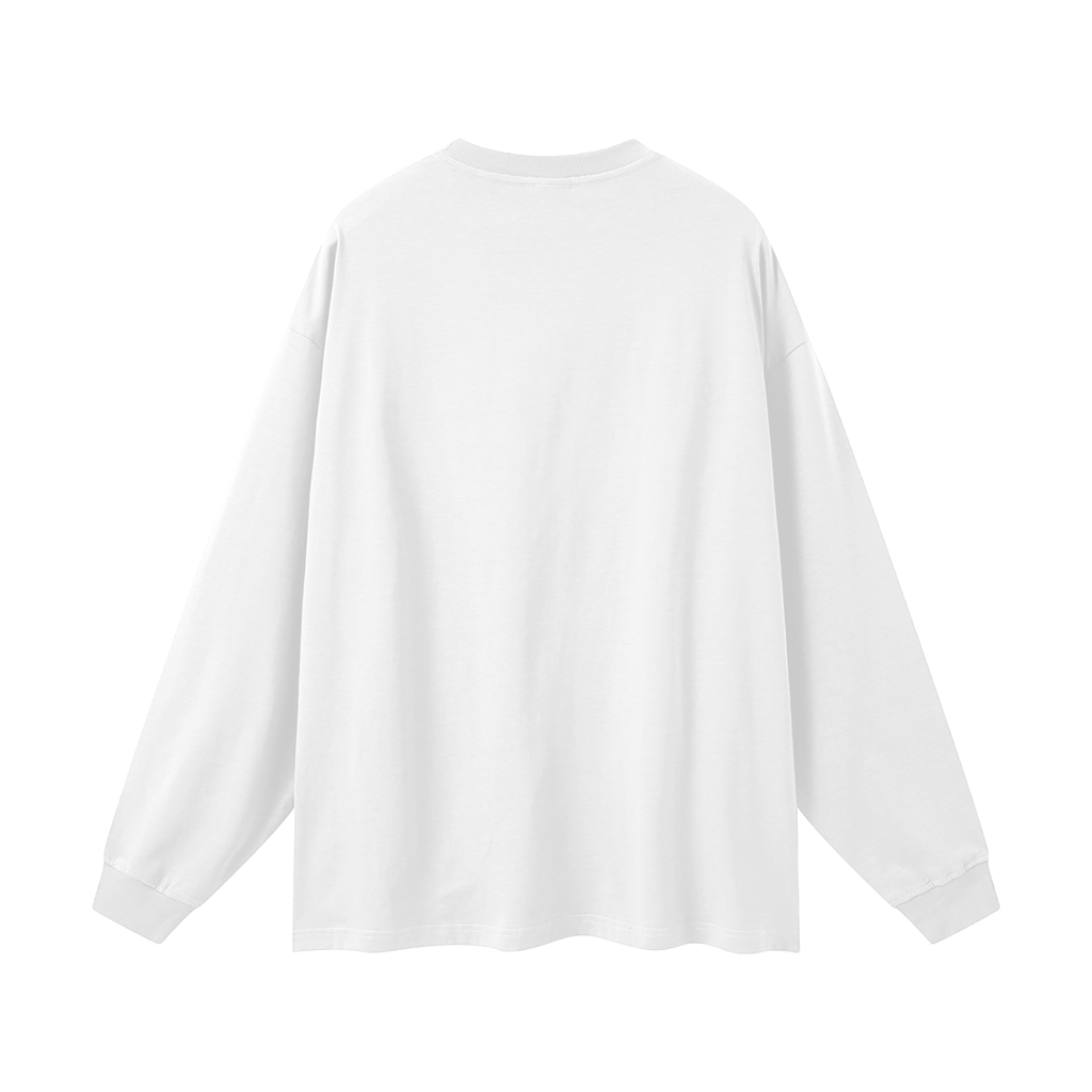 Eazy Checkered LS - White