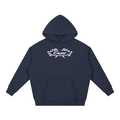 Eazy Checkered Hoodie - Navy
