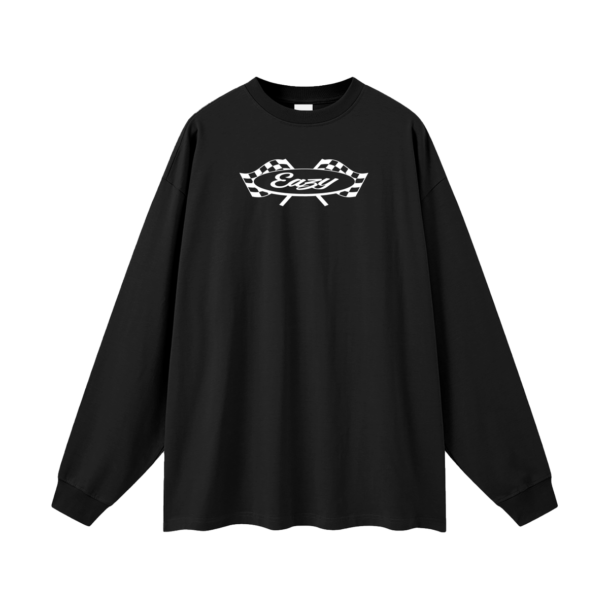 Eazy Checkered LS - Black